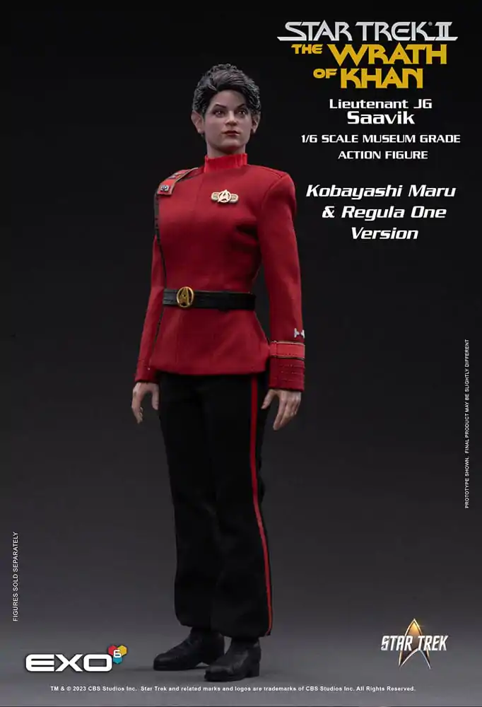 Star Trek II: The Wrath of Khan Akční figurka 1/6 Lt. Saavik (Regula One Verze) 28 cm fotografii produktu