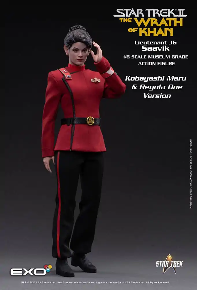 Star Trek II: The Wrath of Khan Akční figurka 1/6 Lt. Saavik (Regula One Verze) 28 cm fotografii produktu
