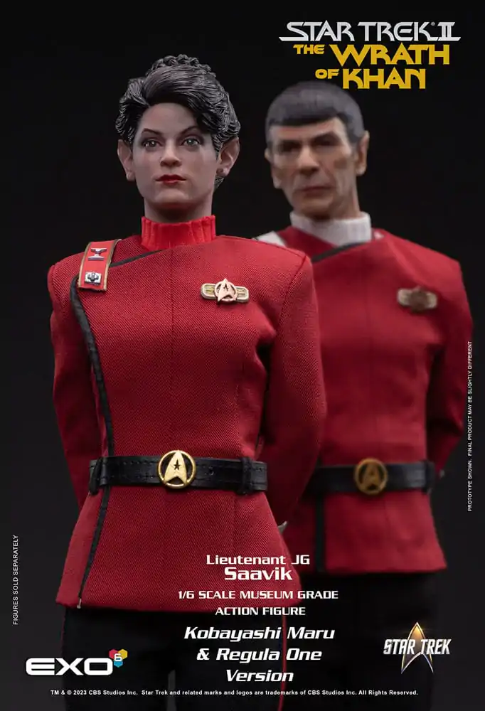 Star Trek II: The Wrath of Khan Akční figurka 1/6 Lt. Saavik (Regula One Verze) 28 cm fotografii produktu