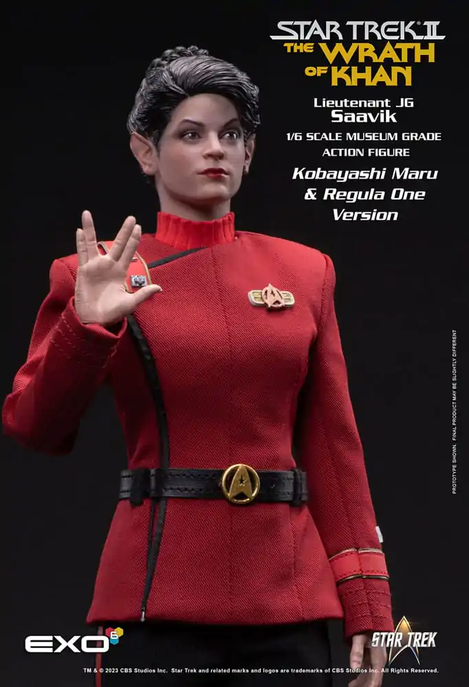 Star Trek II: The Wrath of Khan Akční figurka 1/6 Lt. Saavik (Regula One Verze) 28 cm fotografii produktu