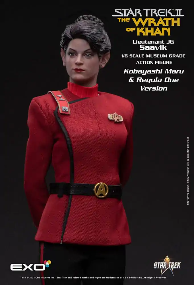 Star Trek II: The Wrath of Khan Akční figurka 1/6 Lt. Saavik (Regula One Verze) 28 cm fotografii produktu