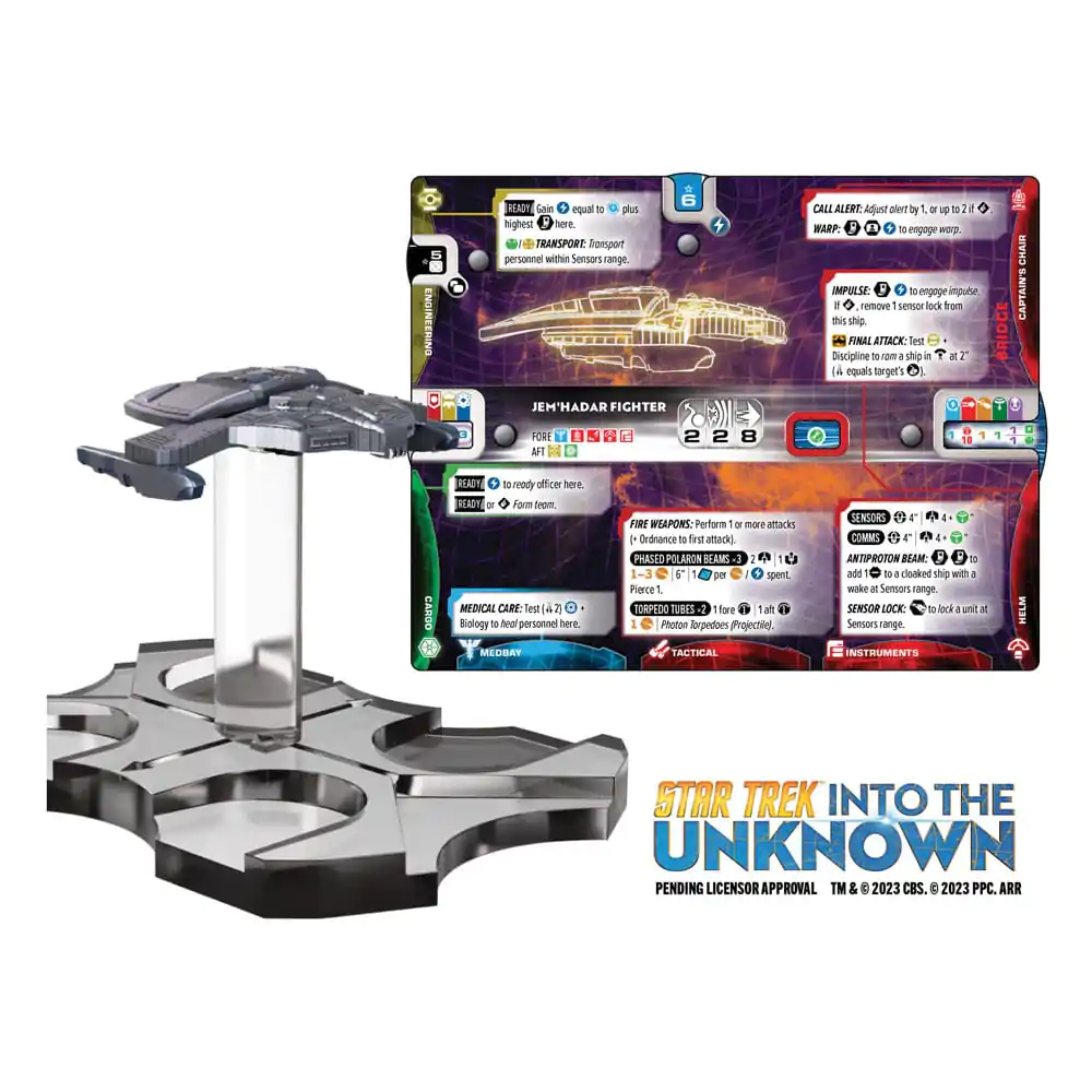 Star Trek: Into the Unknown Miniatures Herní rozšíření Federace vs. Dominion Core English Verze fotografii produktu