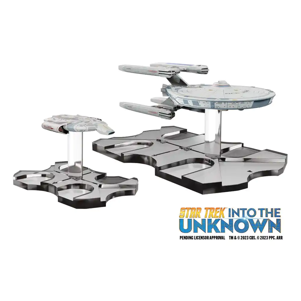 Star Trek: Into the Unknown Miniatures Herní rozšíření Federace vs. Dominion Core English Verze fotografii produktu