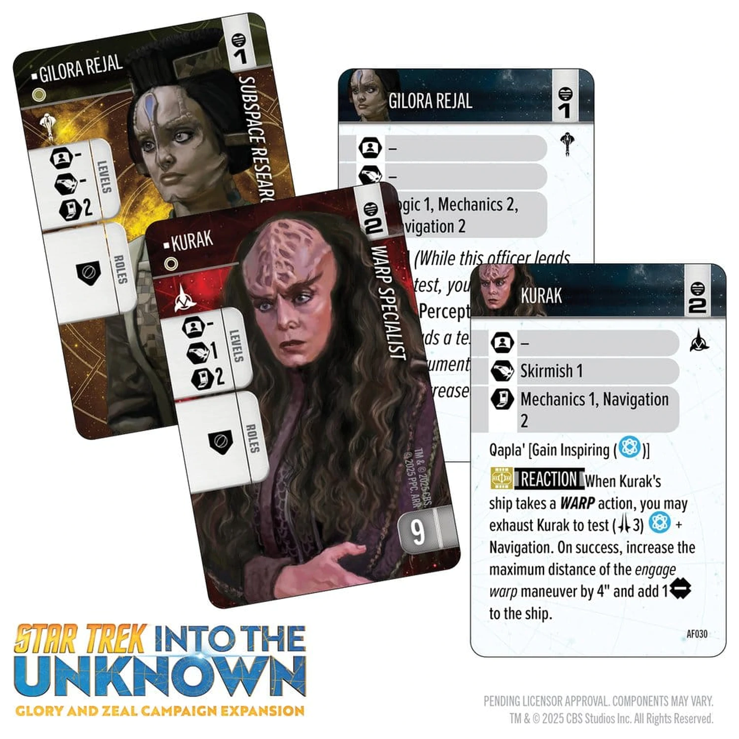 Star Trek: Into the Unknown Miniatures Game Rozšíření Glory and Zeal *Anglická verze* fotografii produktu