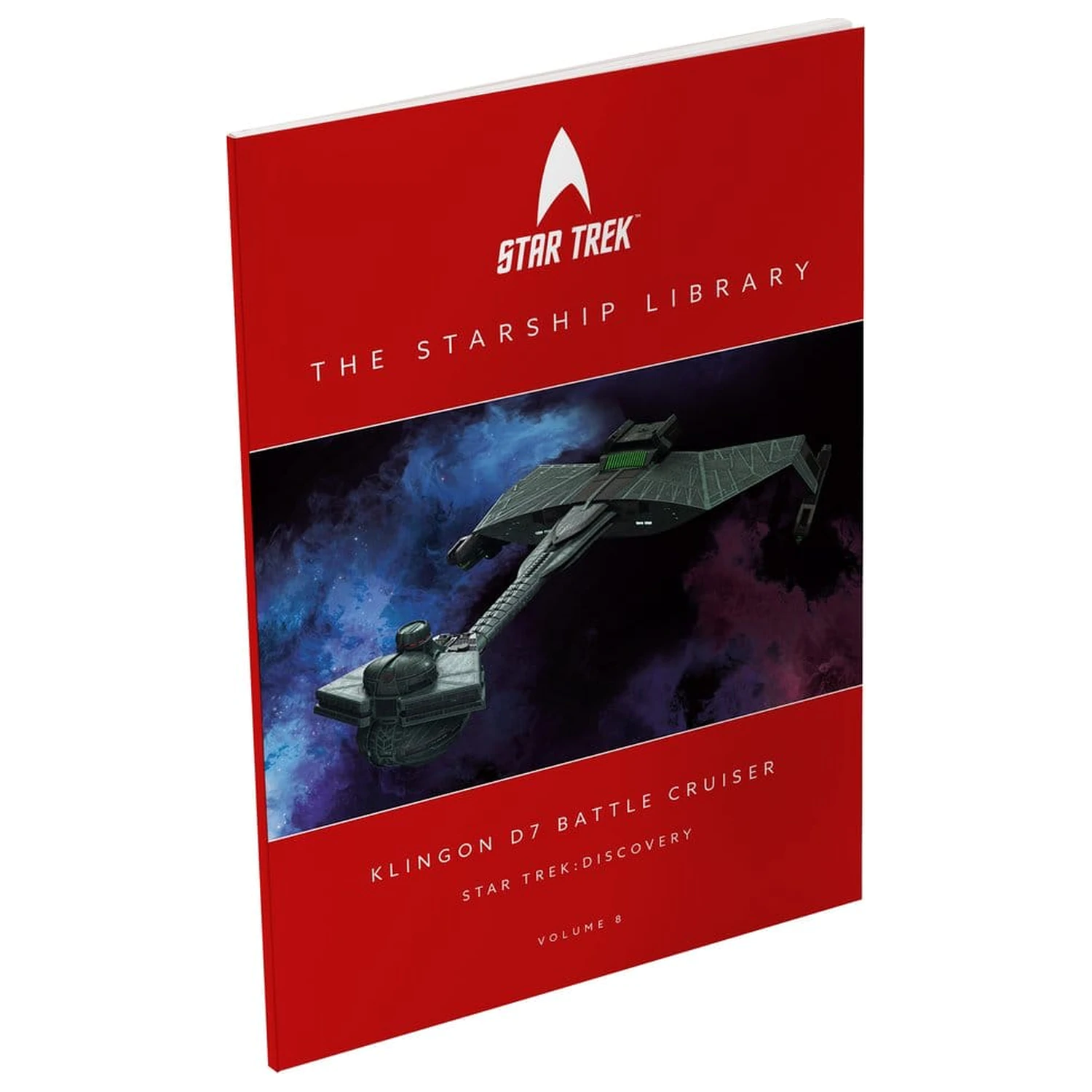 Star Trek Library Die-Cast Klingonský bitevní křižník D7 10 cm fotografii produktu