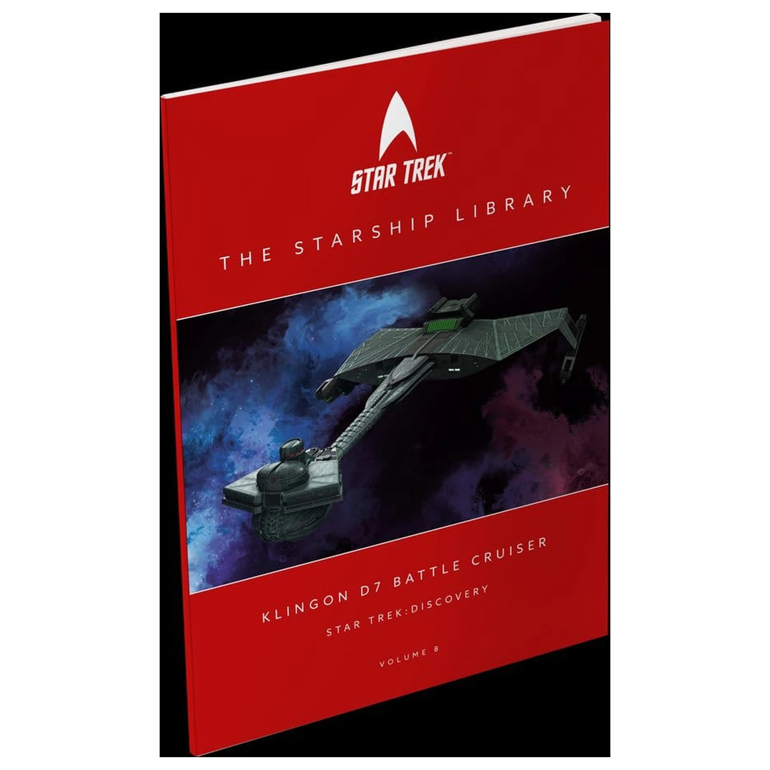 Star Trek Library Die-Cast Klingonský bitevní křižník D7 10 cm fotografii produktu