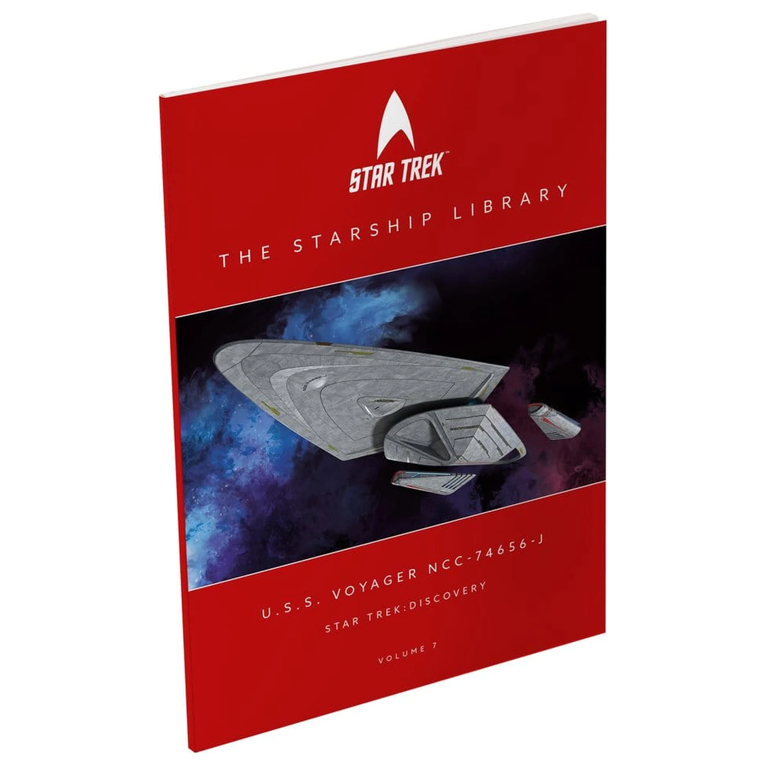 Star Trek Library Kovový odlitek U.S.S. Voyager NCC-74656-J 10 cm fotografii produktu