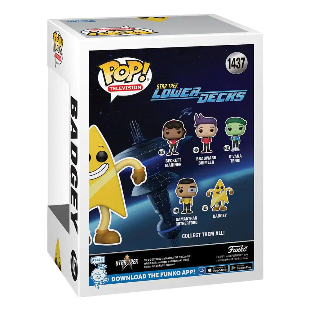 Star Trek Lower Decks POP! TV vinylová figurka Badgey 9 cm fotografii produktu