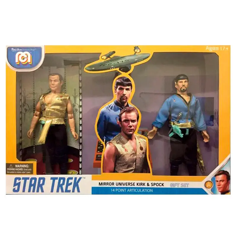 Star Trek akční figurky 2-Pack Mirror Universe Spock & Kirk 20 cm fotografii produktu