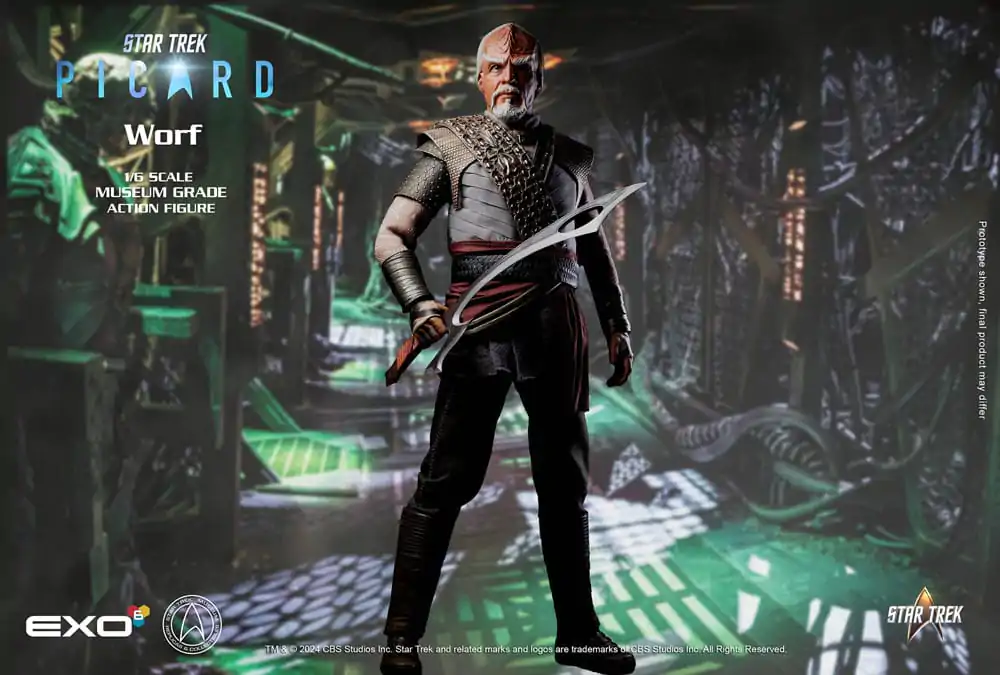 Star Trek: Picard Akční figurka 1/6 Worf 30 cm fotografii produktu