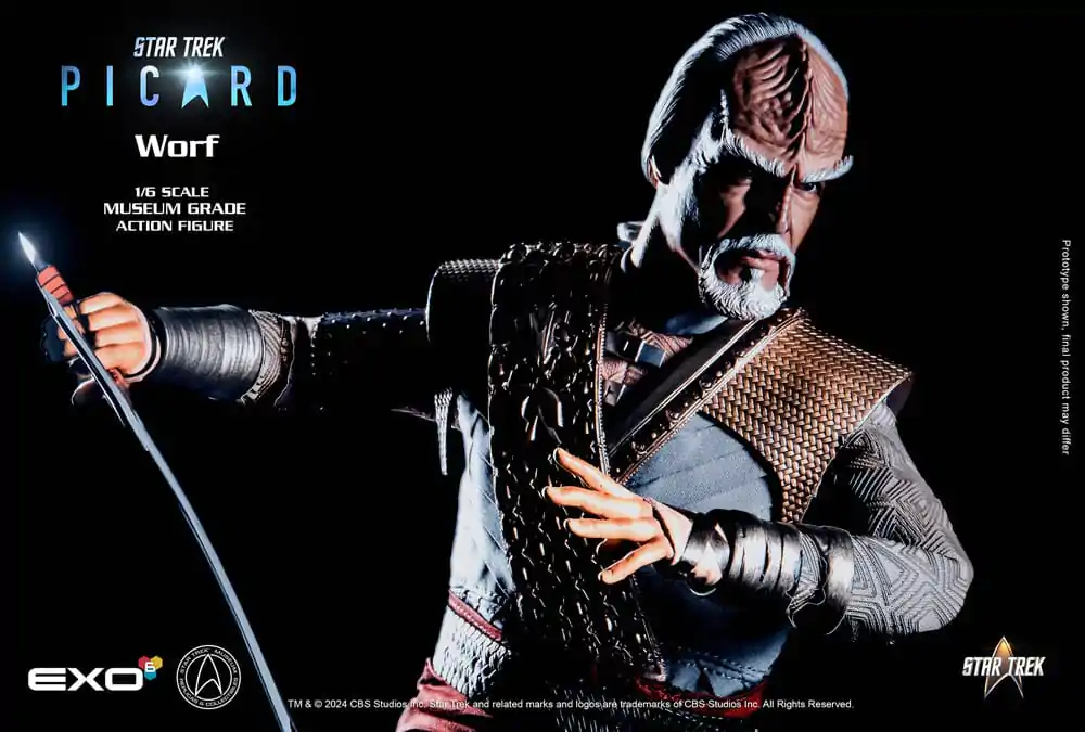 Star Trek: Picard Akční figurka 1/6 Worf 30 cm fotografii produktu
