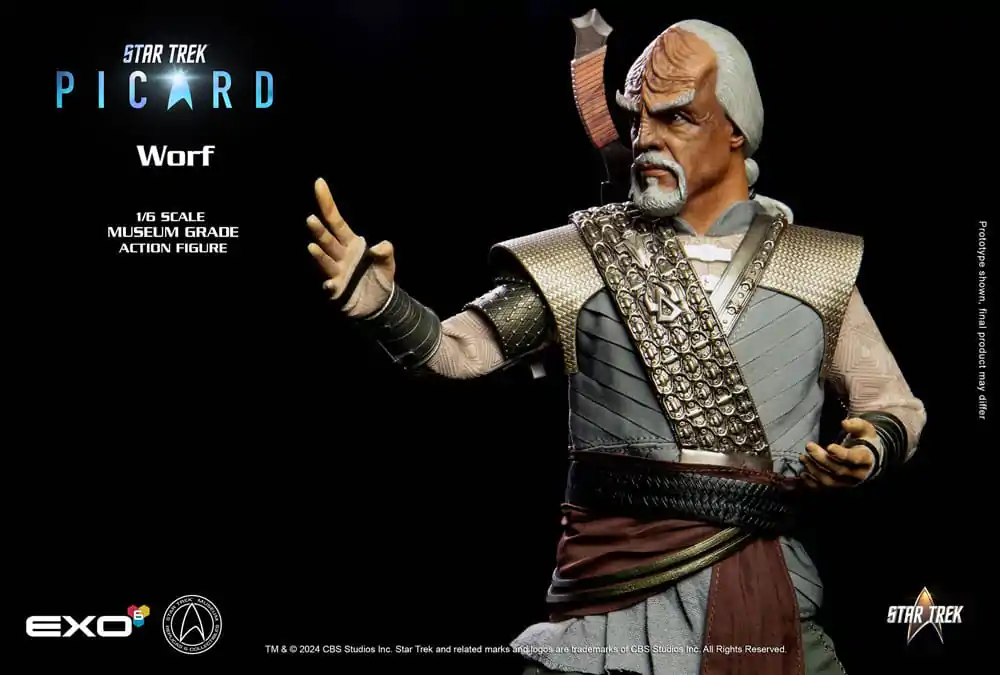 Star Trek: Picard Akční figurka 1/6 Worf 30 cm fotografii produktu