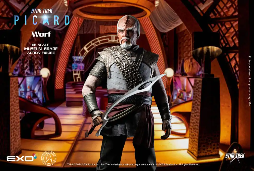 Star Trek: Picard Akční figurka 1/6 Worf 30 cm fotografii produktu