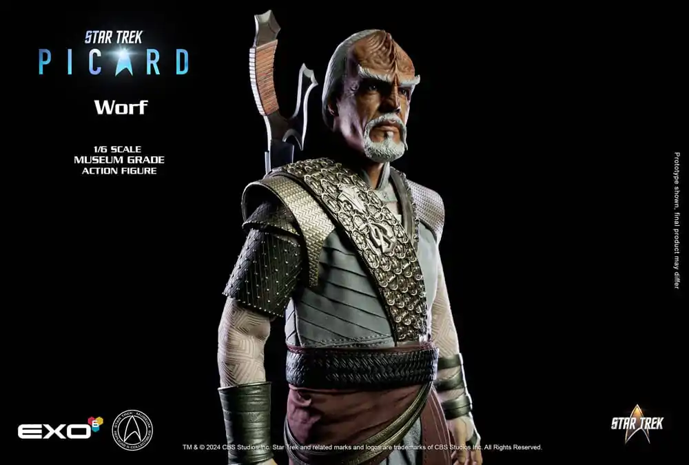 Star Trek: Picard Akční figurka 1/6 Worf 30 cm fotografii produktu