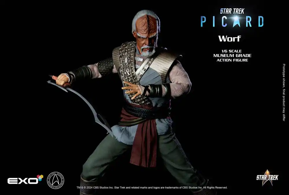 Star Trek: Picard Akční figurka 1/6 Worf 30 cm fotografii produktu