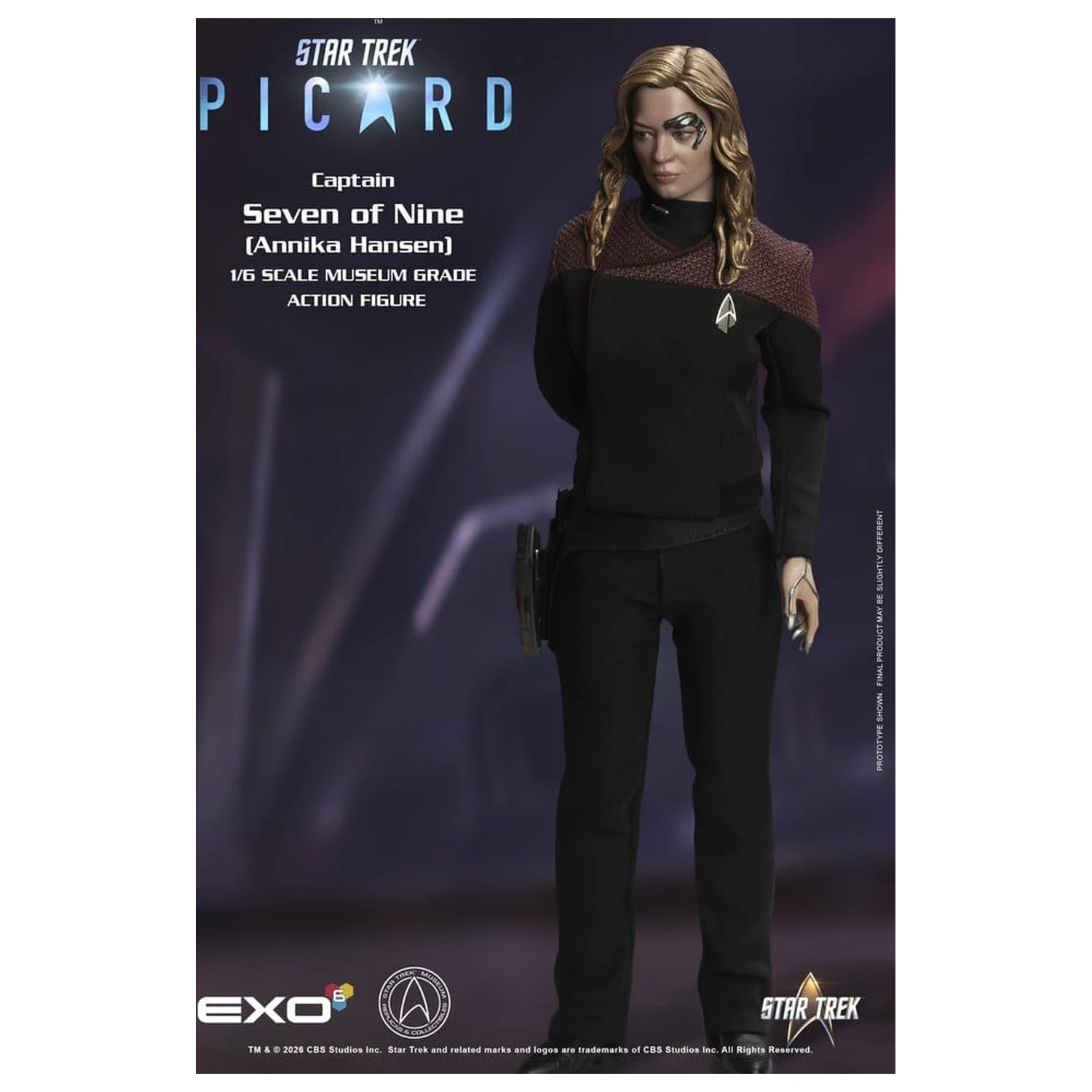 Star Trek: Picard akční figurka 1/6 Captain Seven of Nine 29 cm fotografii produktu