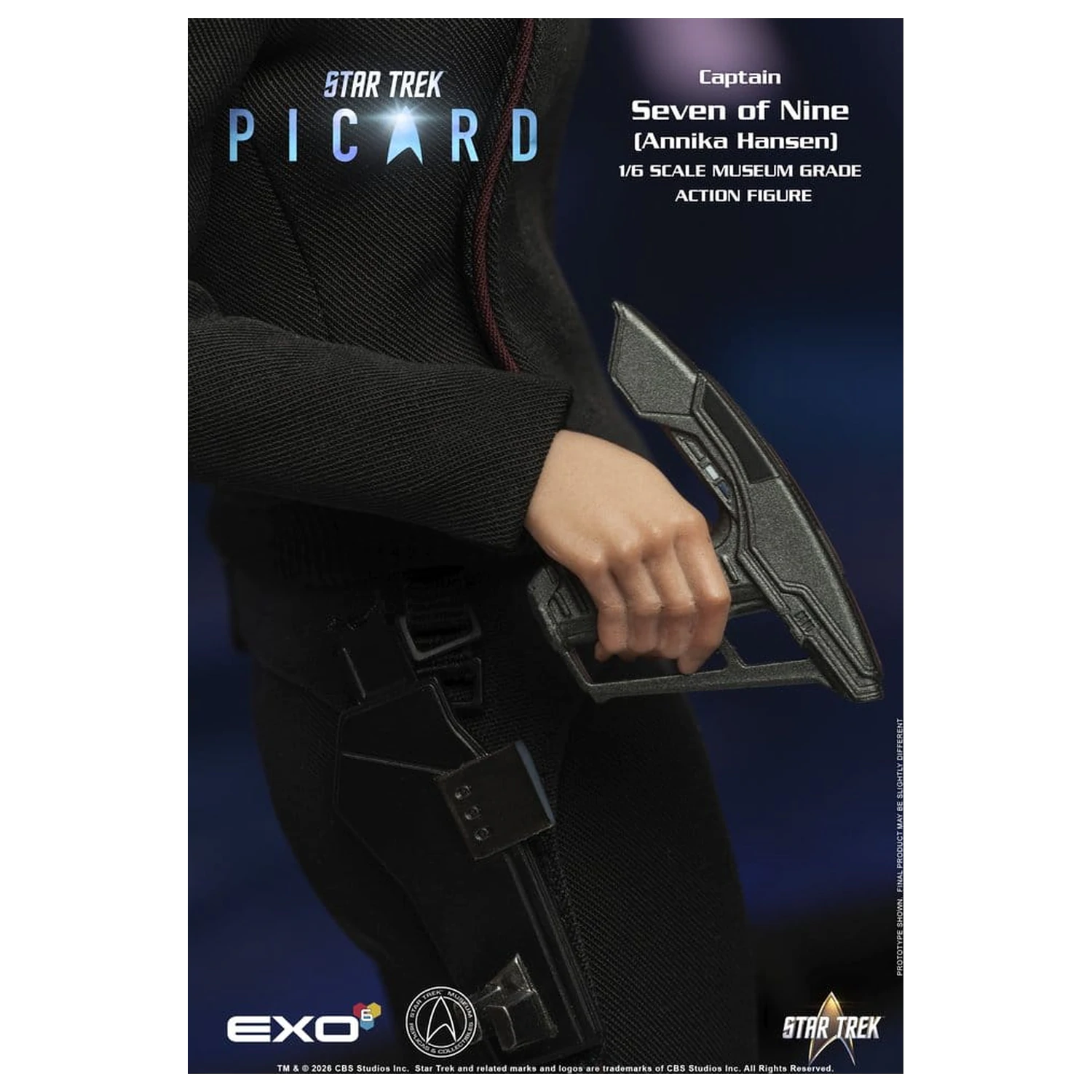 Star Trek: Picard akční figurka 1/6 Captain Seven of Nine 29 cm fotografii produktu