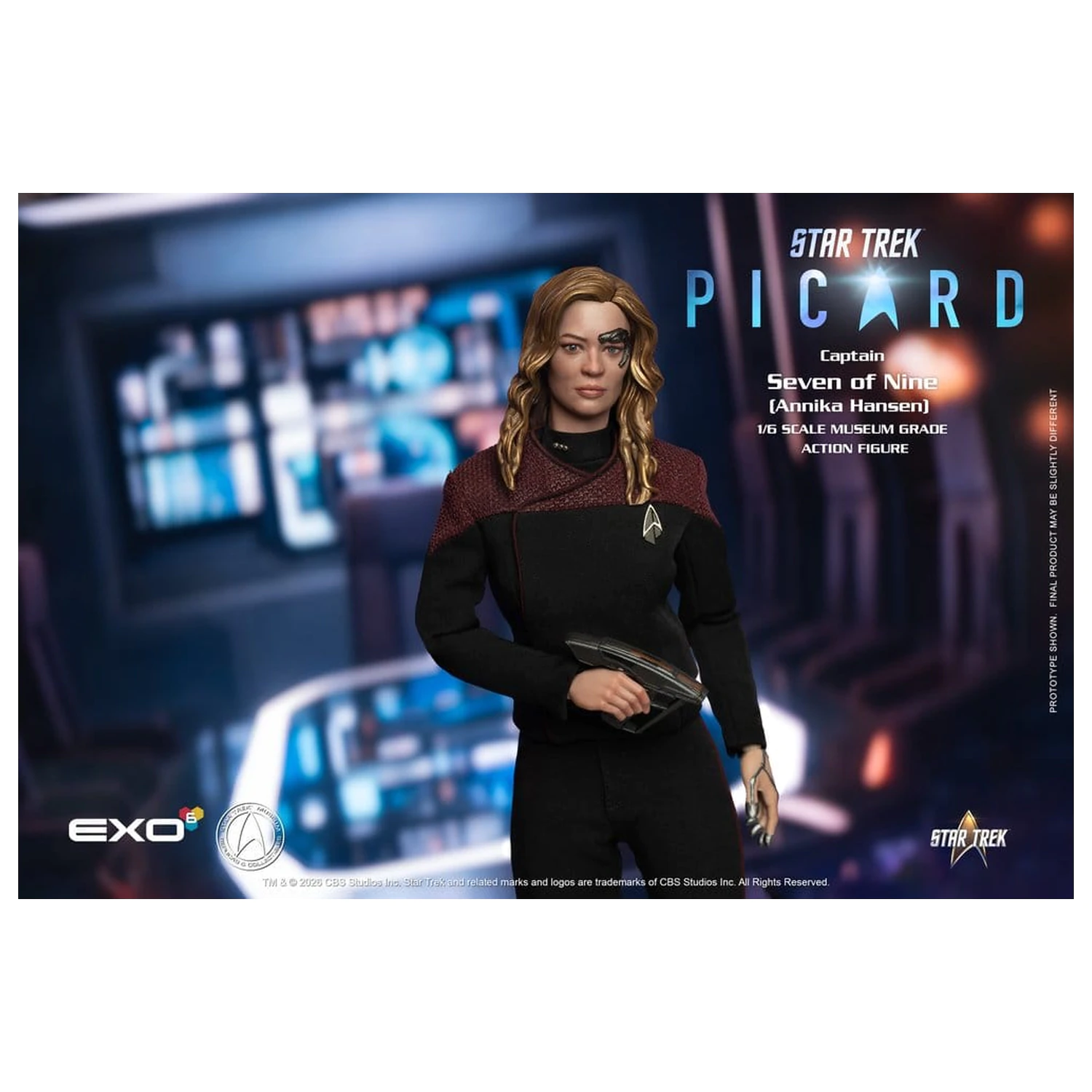 Star Trek: Picard akční figurka 1/6 Captain Seven of Nine 29 cm fotografii produktu