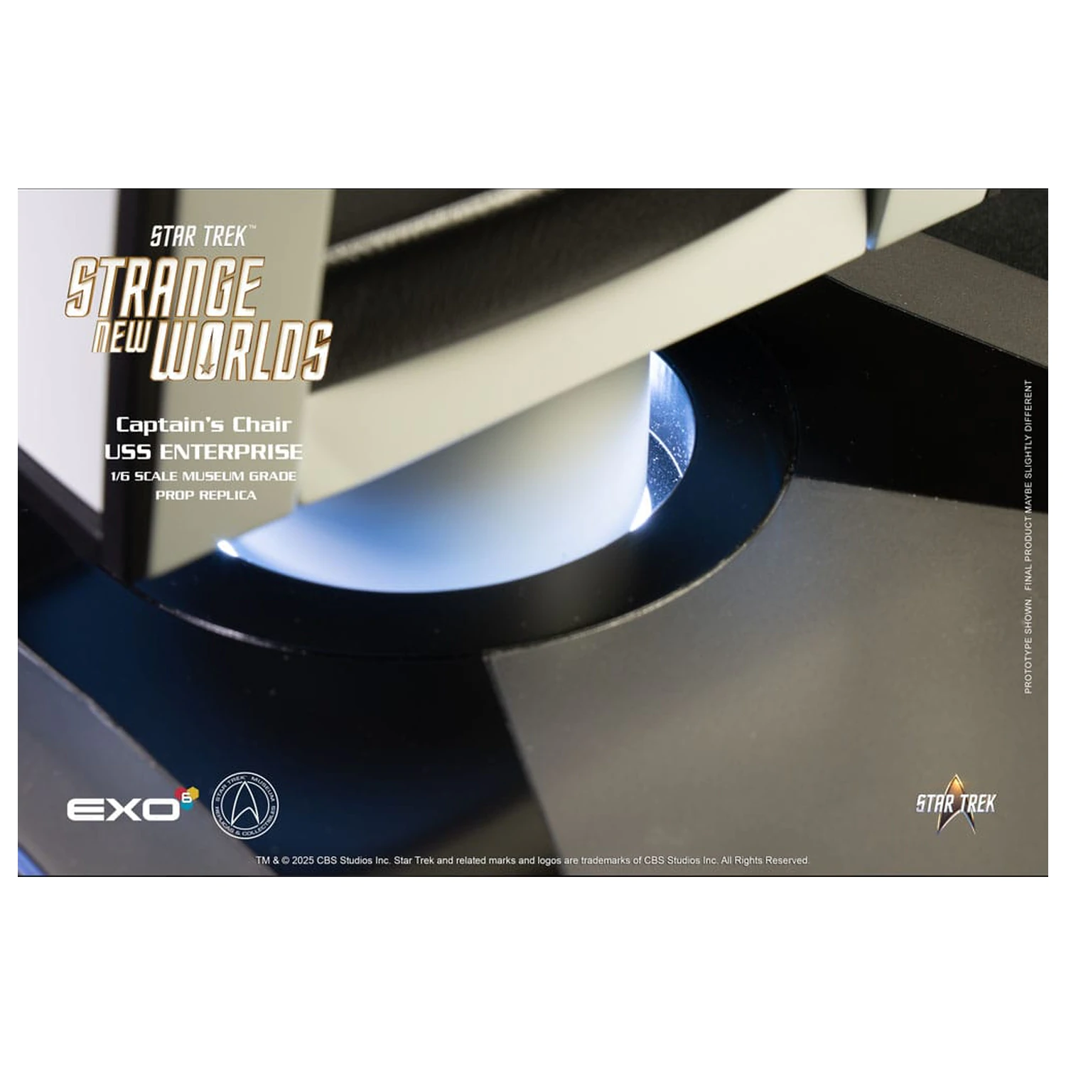 Star Trek: Strange New Worlds 1/6 USS Enterprise velitelské křeslo 19 cm fotografii produktu