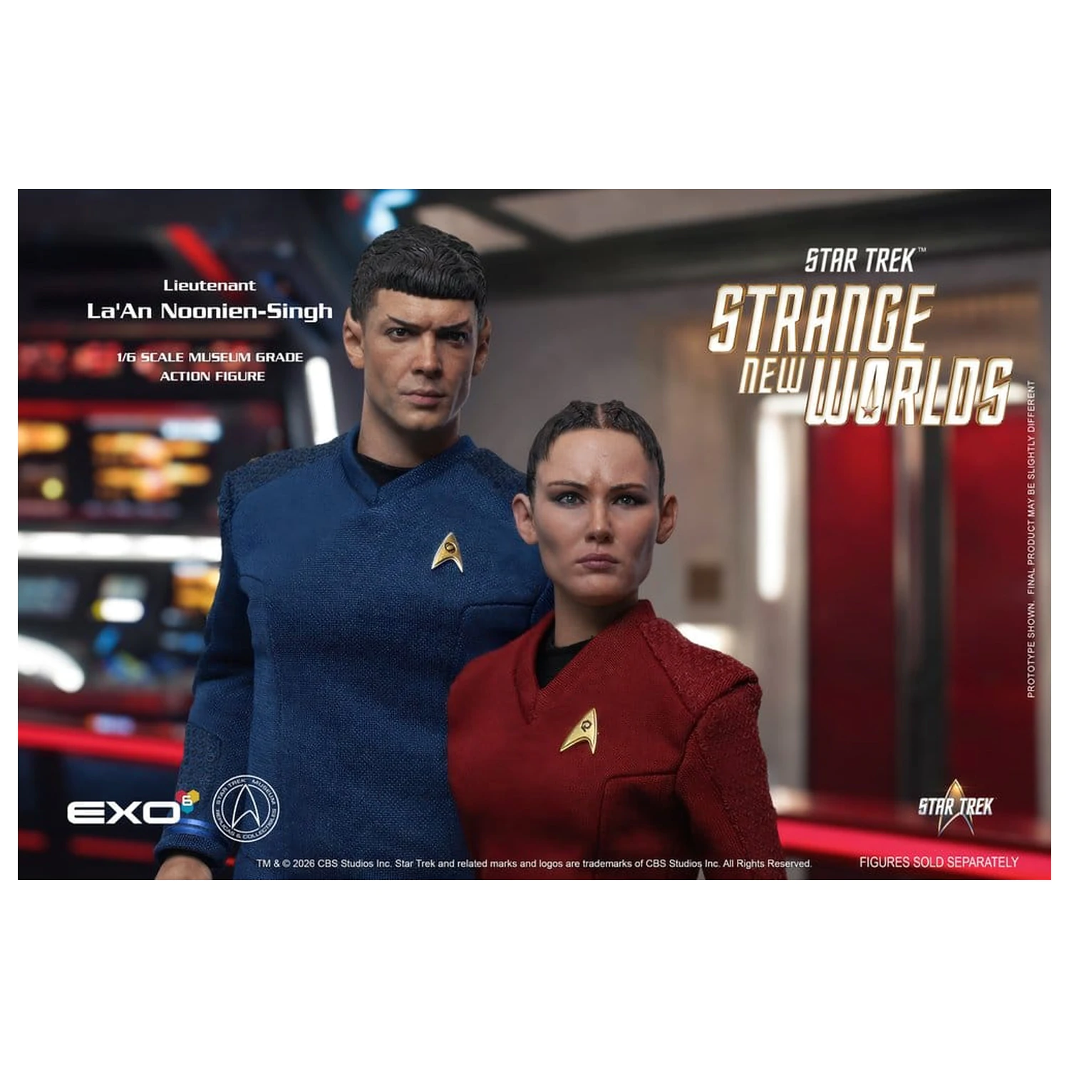 Star Trek: Strange New Worlds Akční figurka 1/6 Lt. La'An Noonien-Singh 28 cm fotografii produktu
