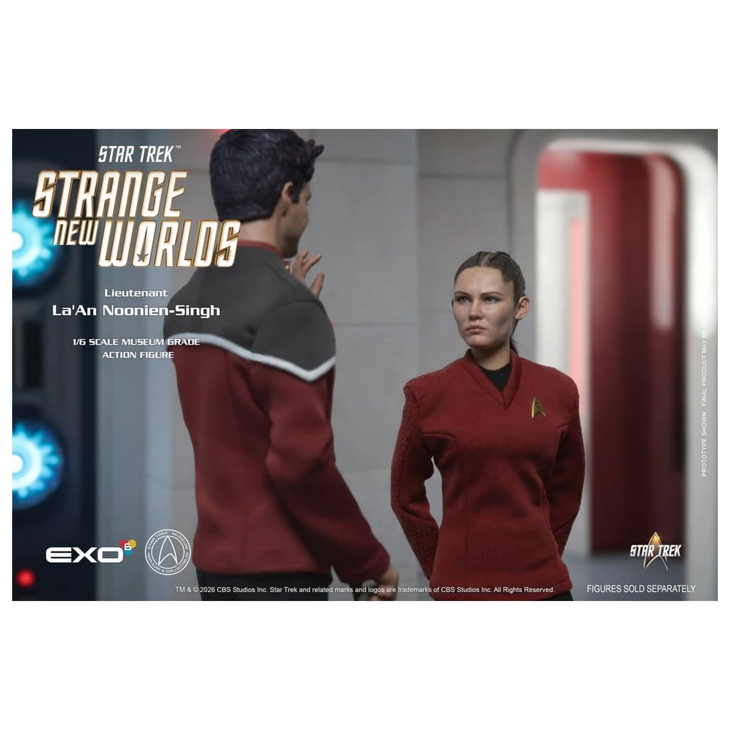 Star Trek: Strange New Worlds Akční figurka 1/6 Lt. La'An Noonien-Singh 28 cm fotografii produktu