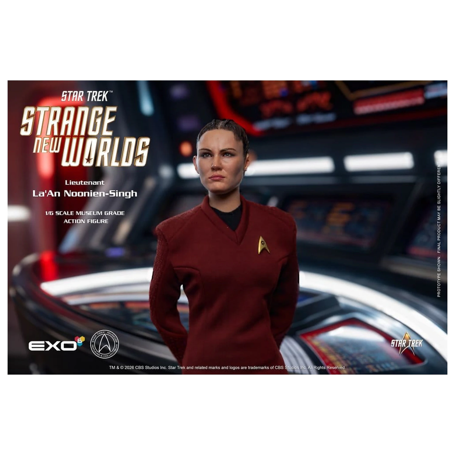 Star Trek: Strange New Worlds Akční figurka 1/6 Lt. La'An Noonien-Singh 28 cm fotografii produktu