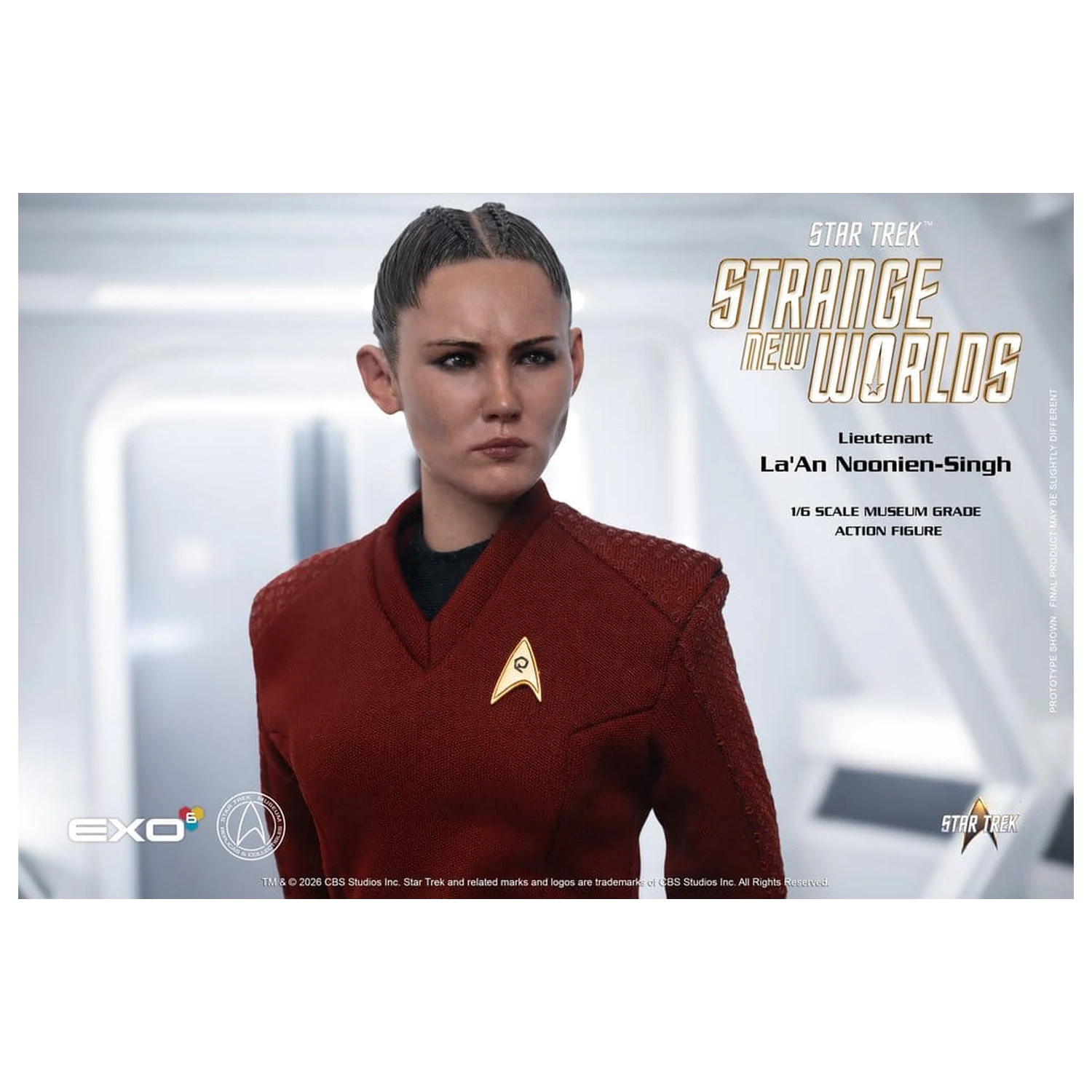 Star Trek: Strange New Worlds Akční figurka 1/6 Lt. La'An Noonien-Singh 28 cm fotografii produktu