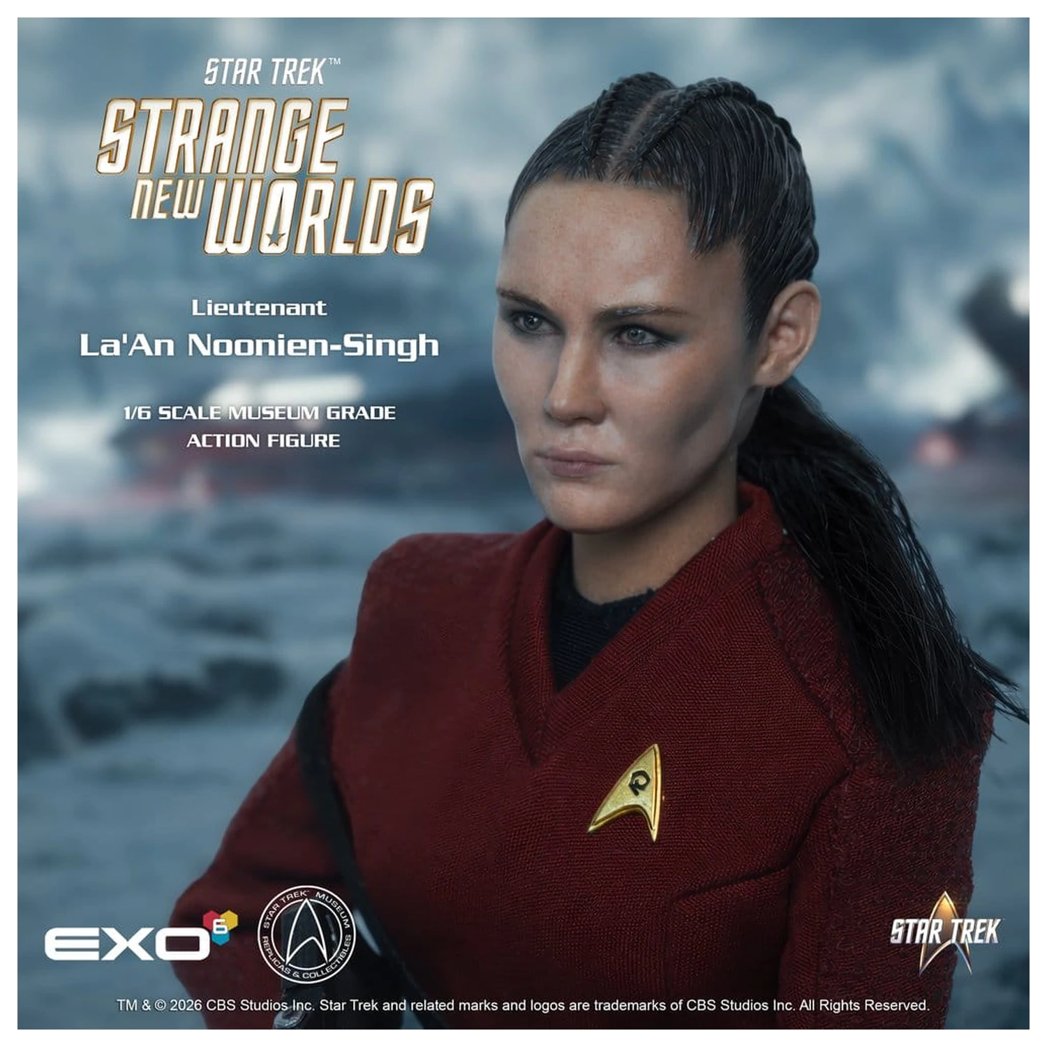Star Trek: Strange New Worlds Akční figurka 1/6 Lt. La'An Noonien-Singh 28 cm fotografii produktu
