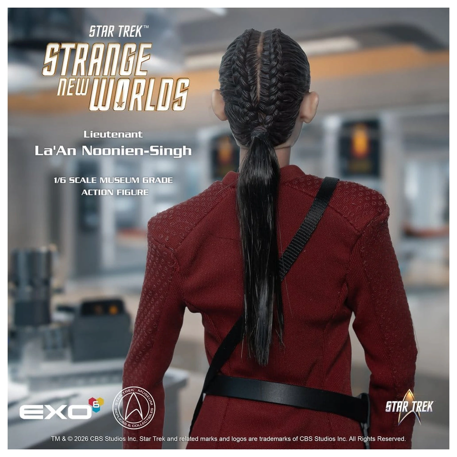 Star Trek: Strange New Worlds Akční figurka 1/6 Lt. La'An Noonien-Singh 28 cm fotografii produktu