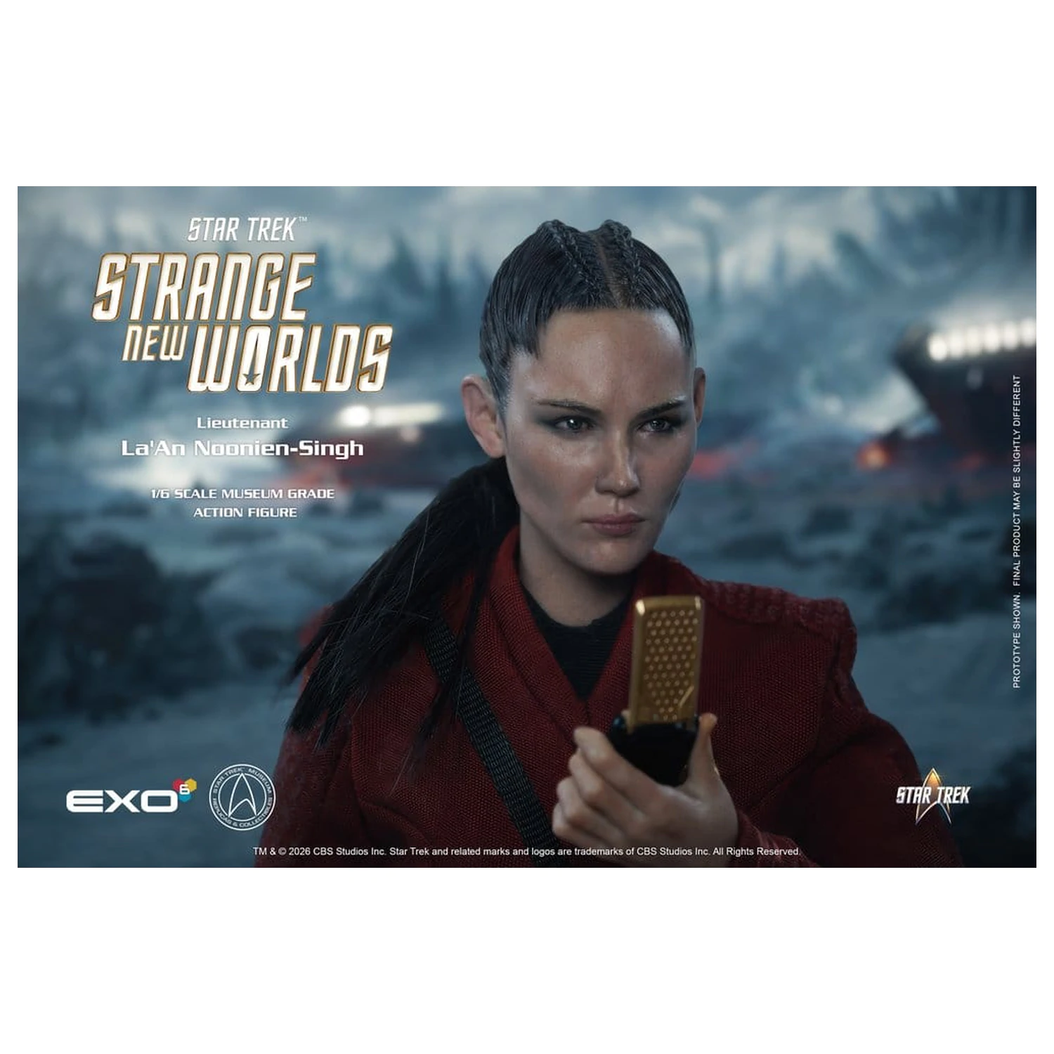Star Trek: Strange New Worlds Akční figurka 1/6 Lt. La'An Noonien-Singh 28 cm fotografii produktu