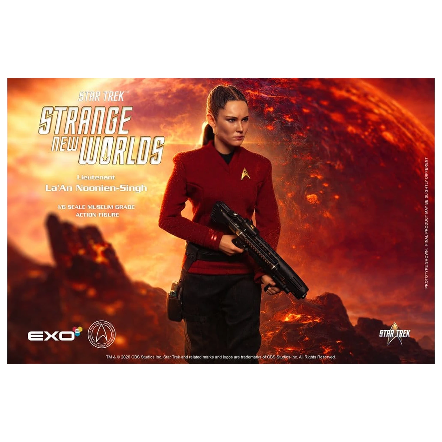 Star Trek: Strange New Worlds Akční figurka 1/6 Lt. La'An Noonien-Singh 28 cm fotografii produktu
