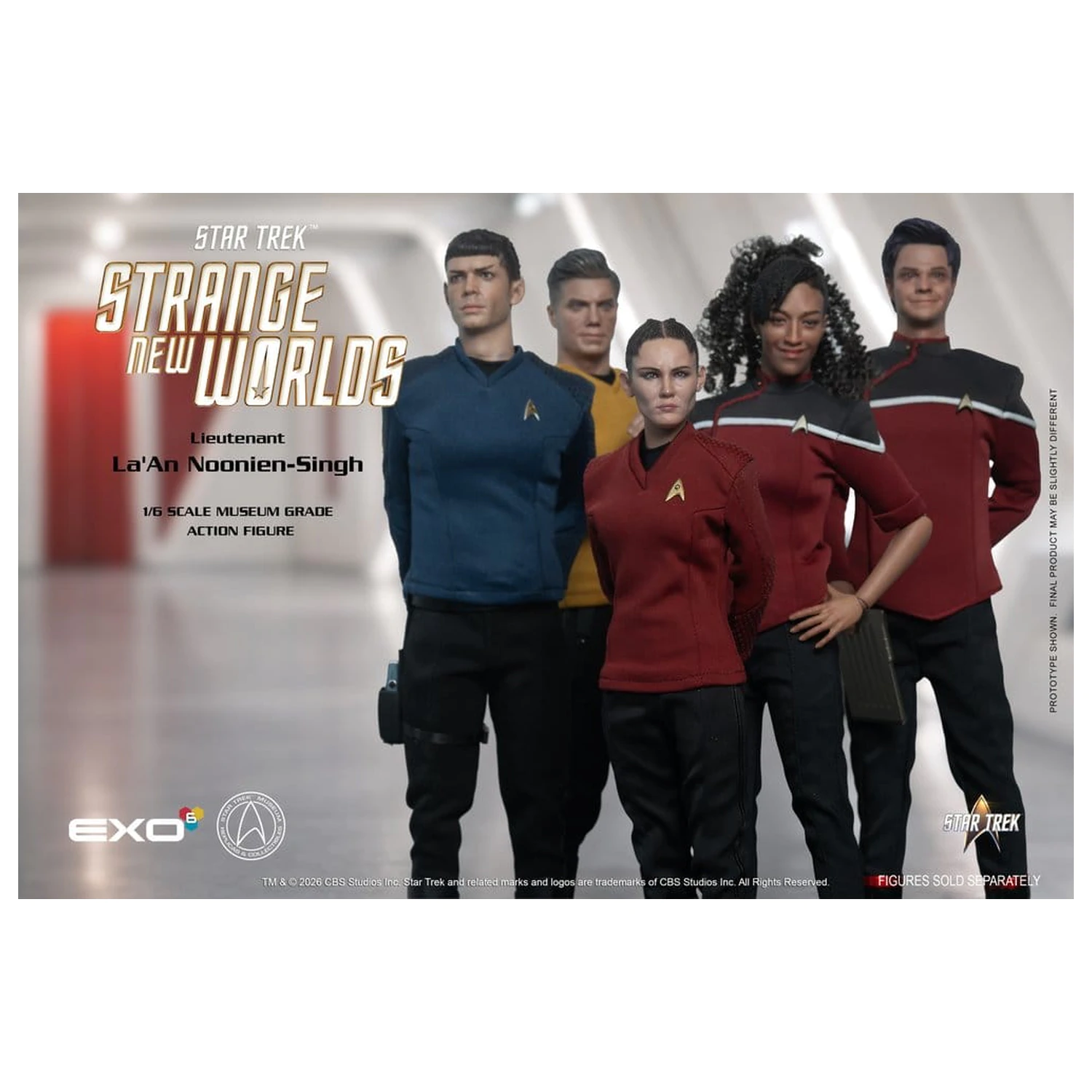Star Trek: Strange New Worlds Akční figurka 1/6 Lt. La'An Noonien-Singh 28 cm fotografii produktu