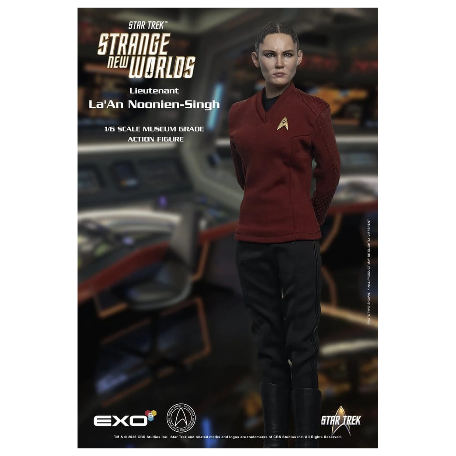 Star Trek: Strange New Worlds Akční figurka 1/6 Lt. La'An Noonien-Singh 28 cm fotografii produktu