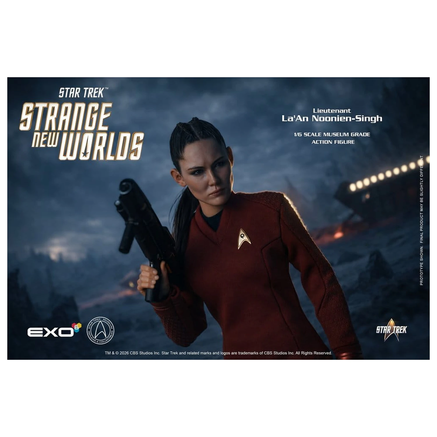Star Trek: Strange New Worlds Akční figurka 1/6 Lt. La'An Noonien-Singh 28 cm fotografii produktu