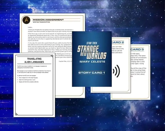 Star Trek Strange New Worlds Úniková hra Mary Celeste Anglická verze fotografii produktu