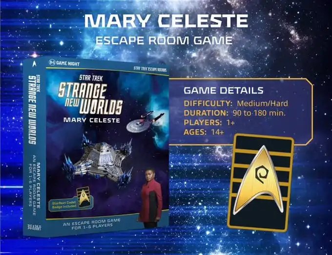 Star Trek Strange New Worlds Úniková hra Mary Celeste Anglická verze fotografii produktu