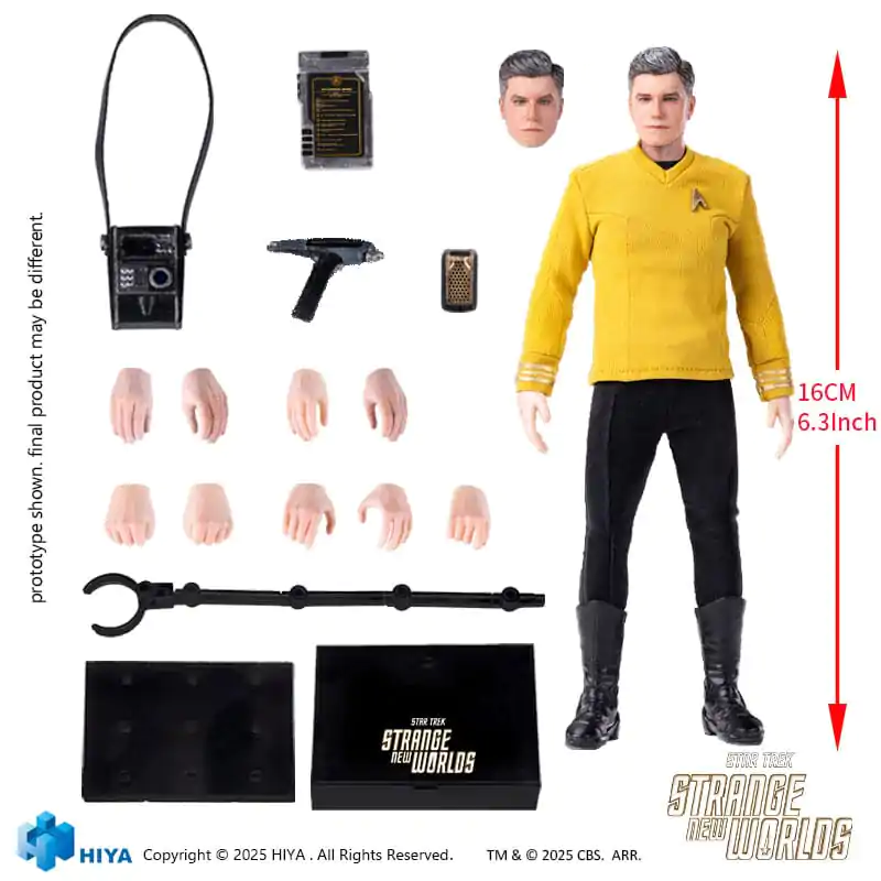 Star Trek Strange New Worlds Exquisite Super Series akční figurka 1/12 Pike 16 cm fotografii produktu