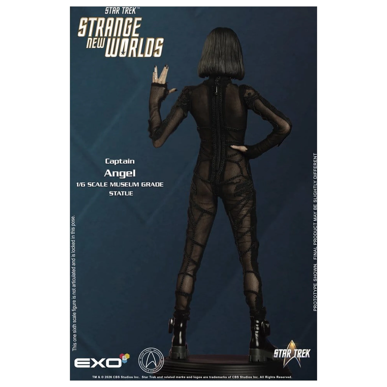 Star Trek: Strange New Worlds Mixed Media figurka 1/6 Captain Angel 28 cm fotografii produktu