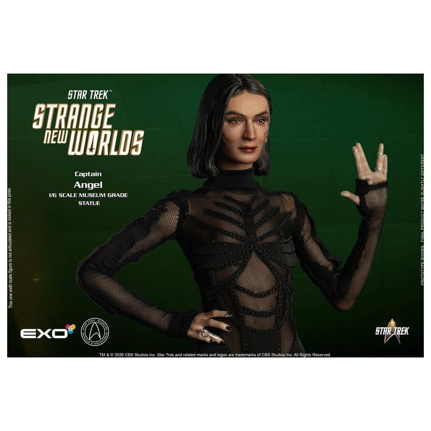 Star Trek: Strange New Worlds Mixed Media figurka 1/6 Captain Angel 28 cm fotografii produktu