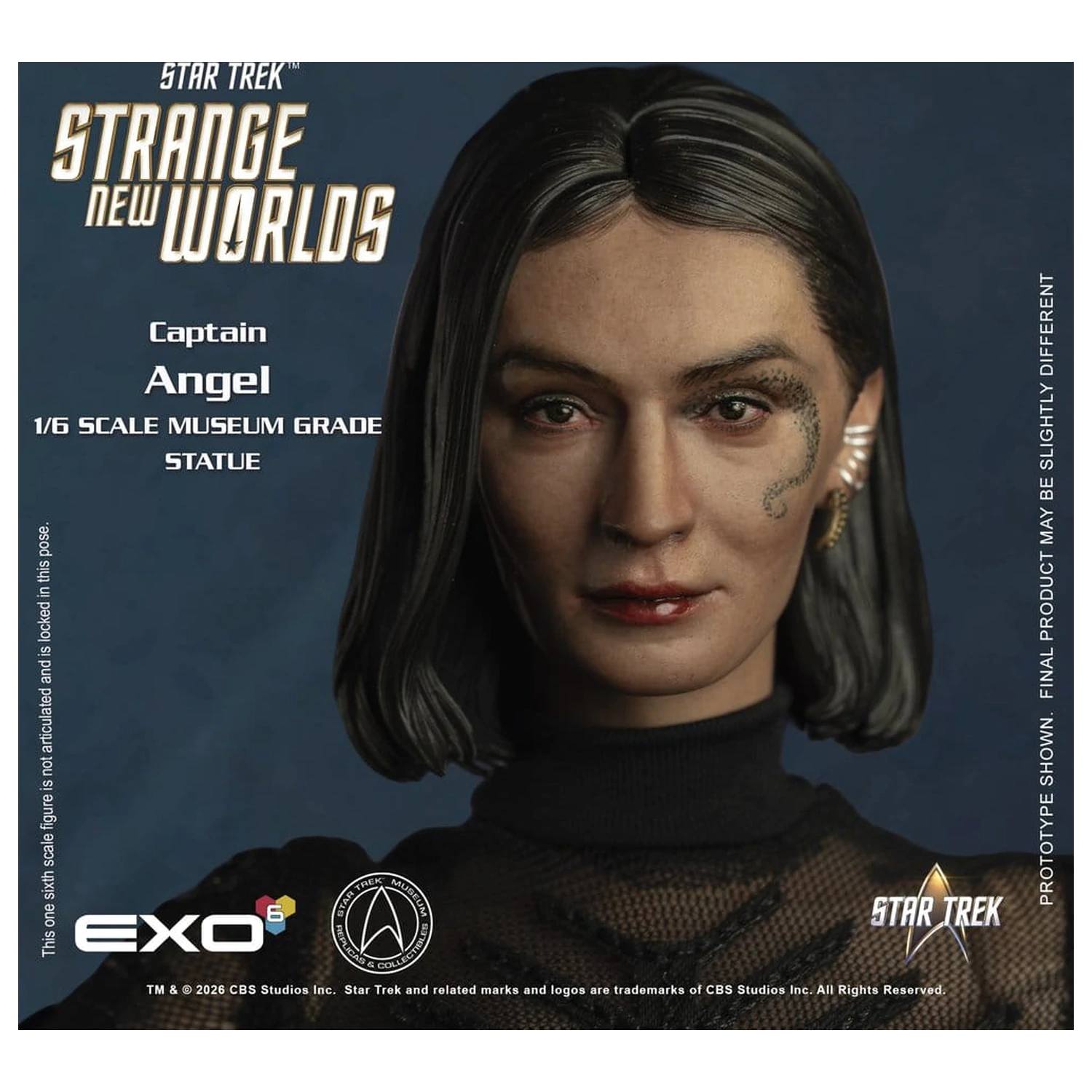 Star Trek: Strange New Worlds Mixed Media figurka 1/6 Captain Angel 28 cm fotografii produktu