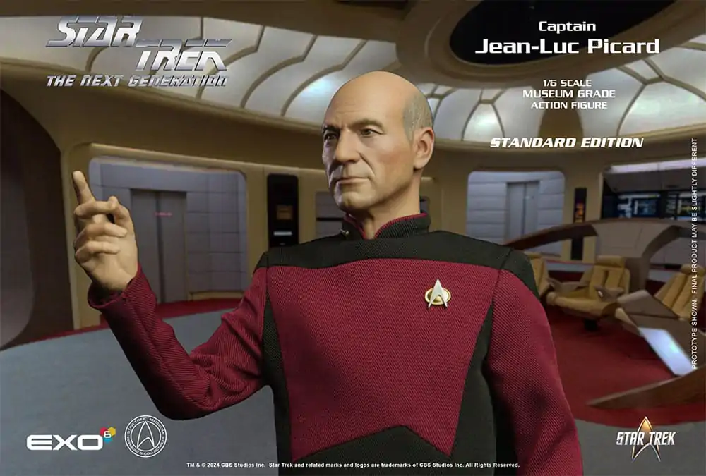 Star Trek: The Next Generation Akční figurka 1/6 Captain Jean-Luc Picard 30 cm fotografii produktu