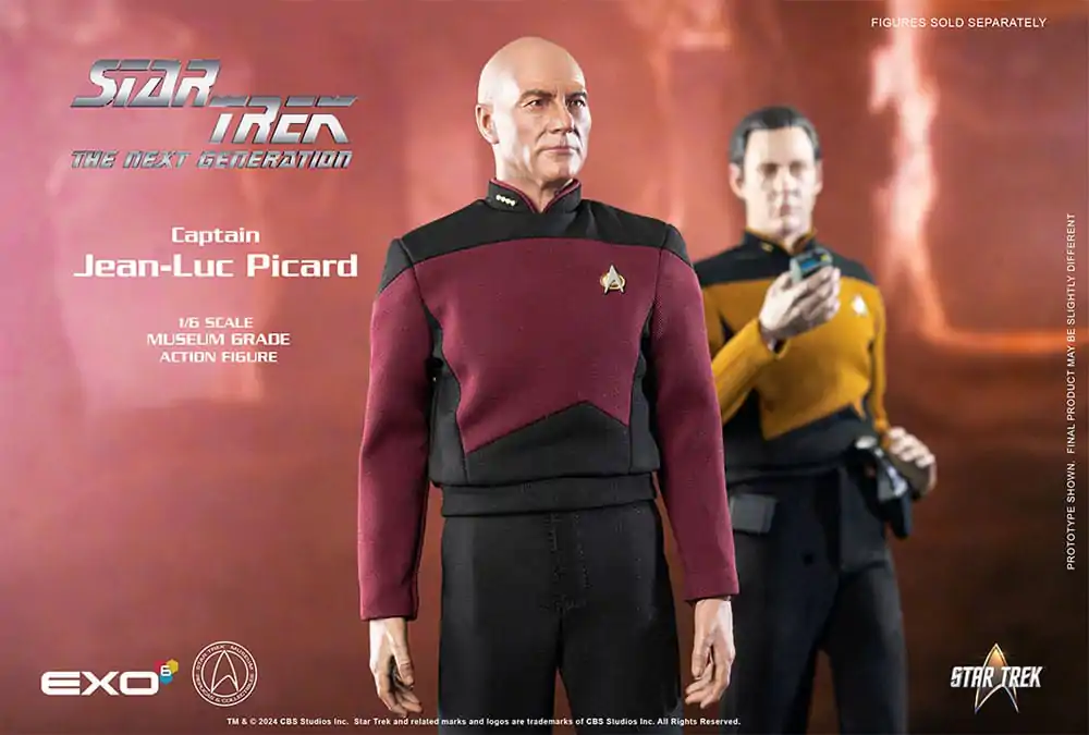 Star Trek: The Next Generation Akční figurka 1/6 Captain Jean-Luc Picard 30 cm fotografii produktu