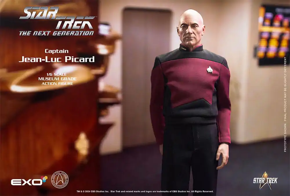 Star Trek: The Next Generation Akční figurka 1/6 Captain Jean-Luc Picard 30 cm fotografii produktu