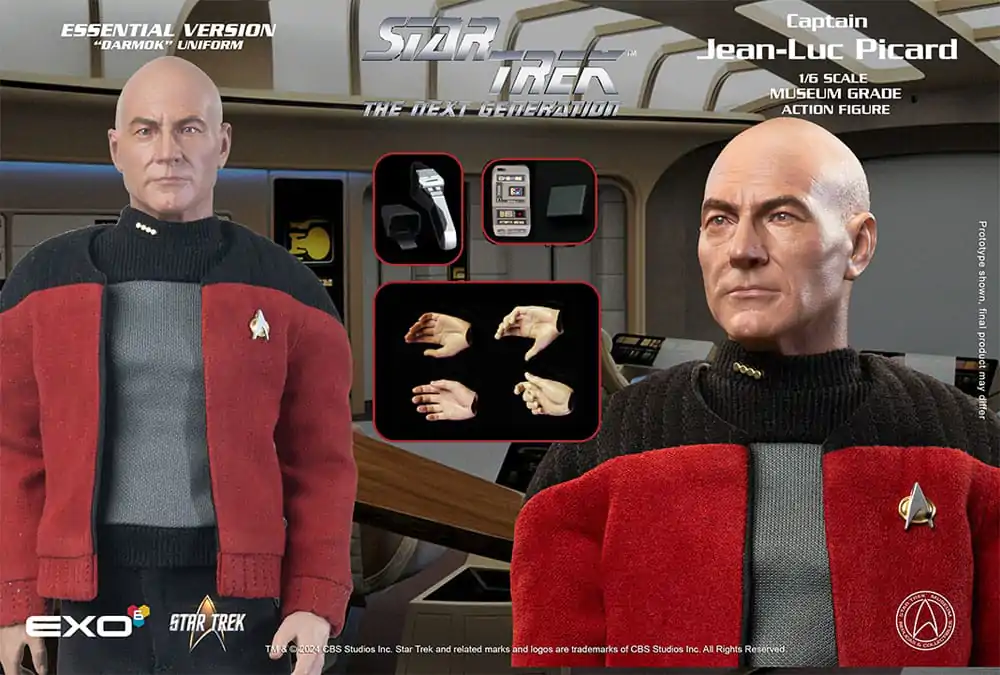 Star Trek: The Next Generation akční figurka 1/6 Captain Jean-Luc Picard (Essential Darmok Uniform) 30 cm fotografii produktu