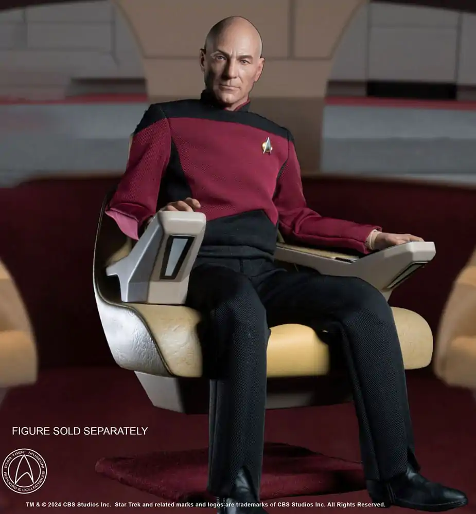 Star Trek: The Next Generation 1/6 Křeslo kapitána Enterprise-D 19 cm fotografii produktu