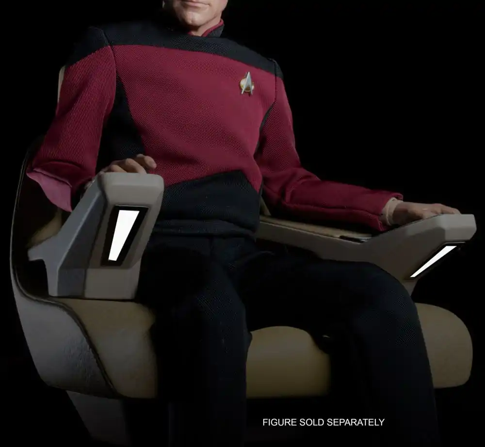 Star Trek: The Next Generation 1/6 Křeslo kapitána Enterprise-D 19 cm fotografii produktu