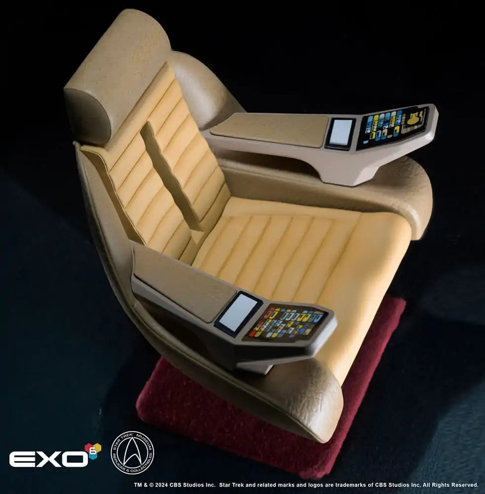 Star Trek: The Next Generation 1/6 Křeslo kapitána Enterprise-D 19 cm fotografii produktu