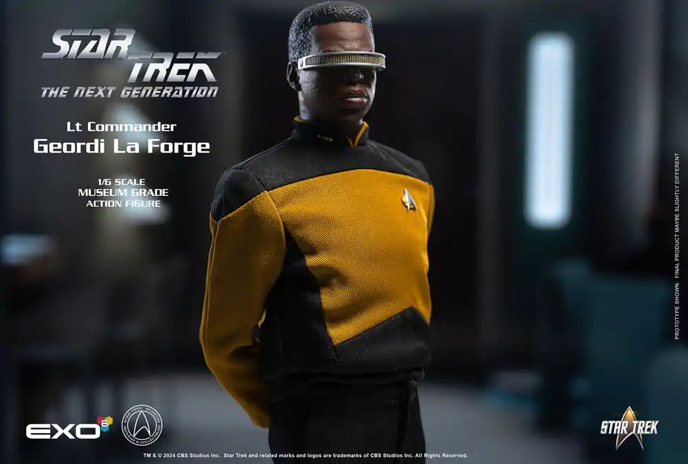 Star Trek: The Next Generation akční figurka 1/6 Lt. Commander Geordi La Forge (Essentials Version) 28 cm fotografii produktu