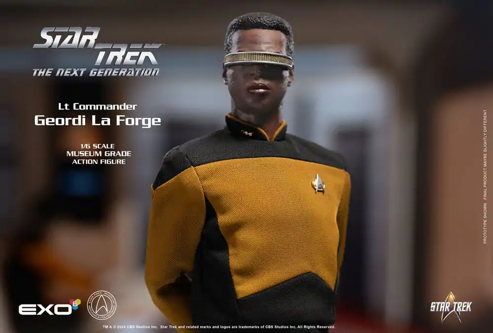 Star Trek: The Next Generation akční figurka 1/6 Lt. Commander Geordi La Forge (Essentials Version) 28 cm fotografii produktu