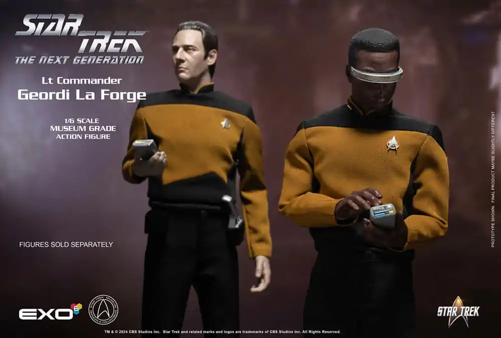 Star Trek: The Next Generation akční figurka 1/6 Lt. Commander Geordi La Forge (Essentials Version) 28 cm fotografii produktu